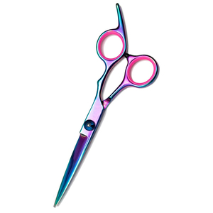Tijeras de peluquero profesionales de acero inoxidable de alta calidad con hoja afilada para cortar el cabello para hombres y mujeres uso en salón de belleza - Product Image 1