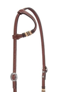 Nouvel Arrivage : Ensemble de Bridon et Têtière Western en Cuir Véritable, Confortable, Durable et Personnalisable pour Cheval de Cowboy - Product Image 3