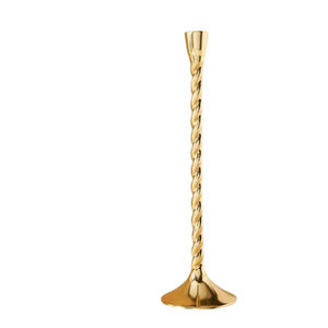 Exclusive Quality Metal Brass Material Candle Holder Candle Stand Latest Home Decorative Candlestick Wholesale Table <b>Accessory</b> - Product Image 2