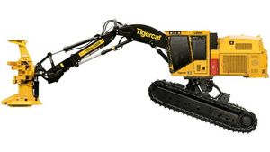 Traktor XT430-5 pemukul hutan murah dengan roda pemuat multifungsi depan