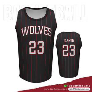 Maillot de basket-ball d'équipe pour garçons et adultes, col rond, été, respirant, séchage rapide, évacuation de l'humidité, vêtements de sport pour les équipes scolaires - Product Image 3