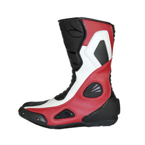 Custom Designed Genuine Leather Motorbike <b>Shoes</b> Waterproof and Windproof Printed Plus Size From Pakistan Manufacturer - Product Image 3