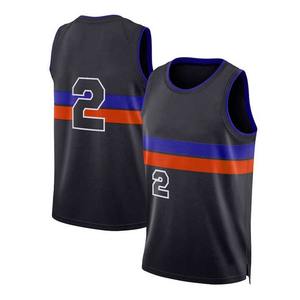 Maillot de basket-ball personnalisable pour hommes séchage rapide polyester respirant en noir avec chiffres cousus grande taille pour adultes en plein air - Product Image 4