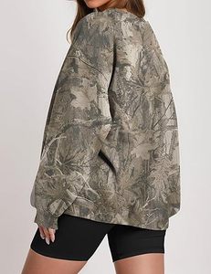 Suéter Unisex de Cuello Redondo, Mezcla de Algodón, Térmico, Ecológico, de Invierno, Talla Grande para Mujer - Product Image 4