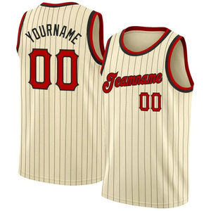 Custom Name Team Number Basketball Jersey <b>Shirts</b> Stripe Pattern Sportswear Vintage 3DPrint <b>Summer</b> Tank Top Vest - Product Image 1
