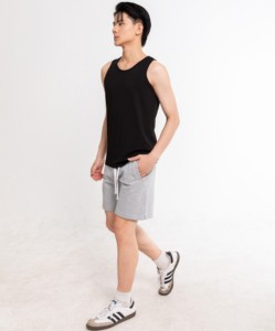 T-shirt de sport de gymnastique pour hommes en polyester 100% de haute qualité noir/blanc personnalisé en gros fabriqué au Vietnam prix compétitif vêtements OEM ODM - Product Image 2