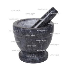 Mortero de Mármol Blanco con Diseño Maravilloso y Mortero para Especias, Forma Personalizada Hexagonal para Triturar y Moler - Product Image 6