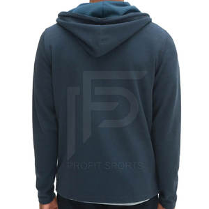 เสื้อฮู้ดผู้ชายมีซิปออกแบบได้ตามต้องการใหม่ล่าสุดสำหรับฟิตเนสดีไซน์ล่าสุด - Product Image 2