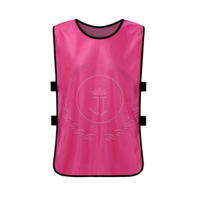 Chaleco de Entrenamiento de Fútbol 100% Poliéster Transpirable de Secado Rápido Sin Mangas para Hombre, Todas las Temporadas, Colores Personalizables, Reversible - Product Image 3