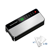 70kPa 120W 30cm 4L/min ecran tactile scellage multi-sacs coupe-sac menage machine sous vide soudeuse emballage alimentaire