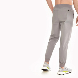 Pantalones de chándal de invierno de longitud media para hombre, tejidos de algodón de secado rápido transpirables, pantalones de talla grande a prueba de viento antiarrugas - Product Image 3