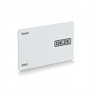 GCER 300 <b>Access</b> <b>Control</b> System with White Master System <b>Card</b> and RFID Transponder <b>Card</b> GEZE Conference System - Product Image 3