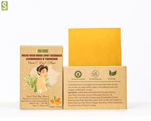 ธรรมชาติ Kojic ขมิ้นตะไคร้ไวท์เทนนิ่งสบู่ - Product Image 2