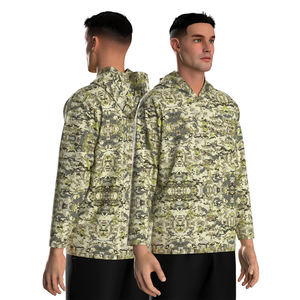 Sublimación personalizada rendimiento más tamaño antibacteriano pesca Sudadera con capucha poliéster UPF 50 Camisa con capucha bajo MOQ pesca al por mayor - Product Image 4