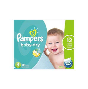 Pañales Pampers Baby Dry al por mayor, talla 5 y 6, extra absorbentes para niños pequeños activos, en cantidades de palet completo. - Product Image 1
