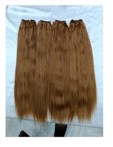 การต่อผมผู้บริจาคเดี่ยวดิบธรรมชาติบริสุทธิ์ของมนุษย์คุณภาพดีและการต่อผมมนุษย์มีจําหน่ายในราคาที่ถูกที่สุด - Product Image 1