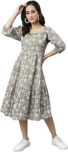 Robe de soirée longue indienne en coton fait à la main pour femmes, tenue de plage d'été à la mode, cadeau personnalisé, robes décontractées pour femme - Product Image 2