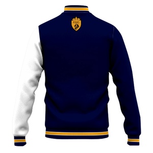 Vente en gros de veste universitaire en laine à manches en cuir de qualité supérieure personnalisée veste Lettermen de l'équipe de baseball et de sport du lycée - Product Image 4