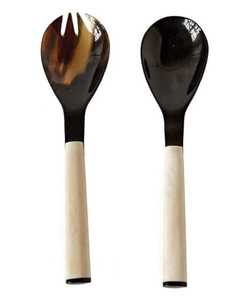 Cuchara de cuerno blanco de alta calidad para el hogar y el restaurante Cocina Diseño clásico pulido a la venta - Product Image 1