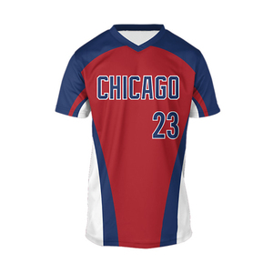 OEM Custom Sublimation Pattern <b>Baseball</b> & Softball Jersey Plus Size Breathable Sportswear for Men Plain Blank Wholesale - Product Image 5