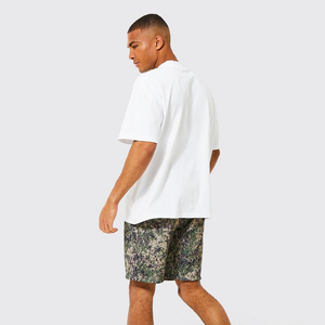 ชุดเสื้อผ้าฤดูร้อนของผู้ชาย,เสื้อยืดและกางเกงขาสั้นพิมพ์โลโก้ตามสั่งผลิตจากปากีสถานสินค้าออกใหม่ล่าสุด - Product Image 2