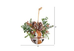 Grand cloche décorative en métal pour Noël, à suspendre, pour arbre de Noël, décoration murale, Noël, Nouvel An, quantité en gros - Product Image 5