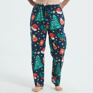 Warm <b>Men</b> Flannel Lounge Black/ <b>White</b> Buffalo Check <b>Pants</b> - Classic Plaid Sleepwear <b>Pants</b> with Relaxed Fit, - Product Image 5