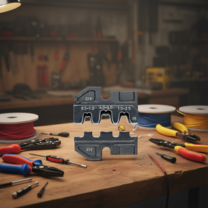 แม่พิมพ์ย้ำสายไฟ Knipex สำหรับขั้วต่อแบบปลั๊กเปิดไม่หุ้มฉนวน ขนาด 4.8+6.3 มม. - Product Image 3