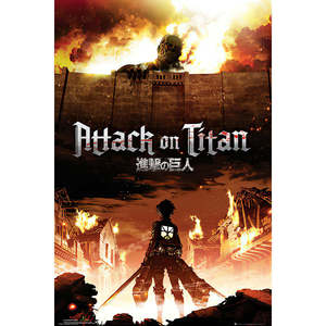 Póster de Diseño Moderno de Ataque a los Titanes, Manga/Anime - Product Image 3