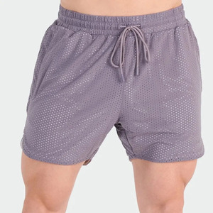 Pantalones cortos informales de verano para hombre de High Street, pantalones cortos deportivos de playa holgados ecológicos de secado rápido de color caramelo - Product Image 6