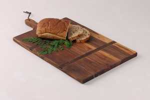 Nouveauté Blocs à découper personnalisés en bois massif et marbre blanc pour la coupe de légumes et de fromage - Product Image 2