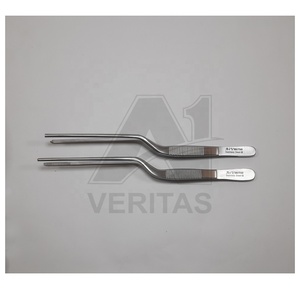 Pinces à dents et sans dents à baïonnette VERITAS A-1 de haute qualité utilisées pour maintenir les tissus superficiels | instrument clipmedic hemolock - Product Image 2