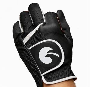 Gants de golf pour hommes, main gauche et droite, blanc et noir, flexibles, adaptés à tous les temps, confortables, durables, gants de sport - Product Image 1