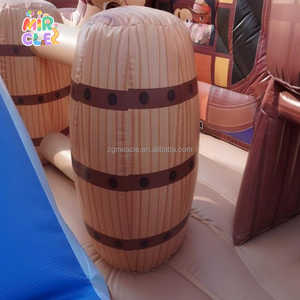 Combo castillo hinchable comercial con doble tobogan y piscina, bouncy castle jumper para <span class=keywords><strong>alquiler</strong></span> de fiestas infantiles - Product Image 5