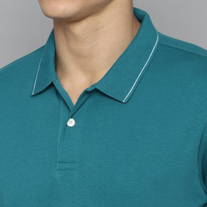 Polo liso de alta calidad para hombre, camisetas polo transpirables de secado rápido informales deportivas de manga corta en blanco para golf para hombre - Product Image 6