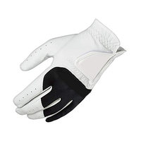 Gants de pluie de golf avec étiquette privée, porte-logo personnalisé, avec emballage, gant de golf en cuir de mouton pour hommes