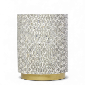 Taburetes de Nácar de Lujo al por Mayor, Muebles Hechos a Mano con Incrustaciones de Concha para Tiendas de Decoración del Hogar - Product Image 2