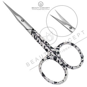 Color negro Fanc Manicure Mangos impresos Tarifa al por mayor Tijeras de uñas para cutículas ecológicas de Beauty Concept International - Product Image 5