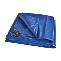 Bâche en polyéthylène robuste de qualité supérieure, tissu maillé enduit, imperméable, léger, pour couvrir les machines industrielles en usine
