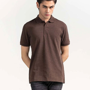 เสื้อโปโลสีดำสำหรับผู้ชายเสื้อยืดดีไซน์กีฬาแบบเรียบออกแบบได้ตามต้องการ - Product Image 6