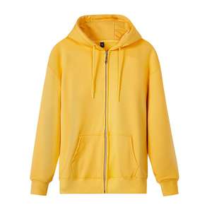 Sudadera con capucha y cremallera para hombre de calidad al por mayor, 100% algodón, personalización completa, Impresión de logotipo, nuevo diseño, ropa de invierno a la venta - Product Image 3