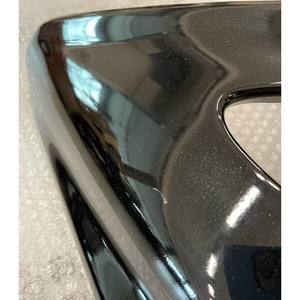 Black Upper Front Shield (Front Fairing) for Yamaha Aerox 50 Made of Durable Fiberglass <b>Model</b> 5BRF835G00PF - Product Image 2