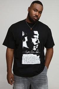 Tu Pack 2025 T-Shirt en coton imprimé personnalisé surdimensionné pour hommes 240GSM motif Streetwear Premium 100% coton personnalisé Premium - Product Image 2