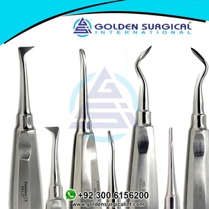 Élévateurs radiculaires dentaires 10 pièces, chirurgie buccale, luxation dentaire, extraction, instruments dentaires - Product Image 3