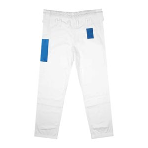 ชุด Jiu-Jitsu น้ำหนักเบาพร้อมกางเกง Ripstop 10ออนซ์กวาด450 ranked Azul Gi-ลิมิเต็ดอิดิชั่น450g ไข่มุกทอ BJJ GI - Product Image 5