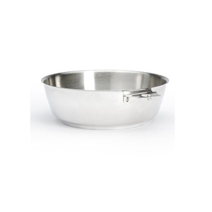 Ensemble de bols en acier inoxydable de grande, moyenne et petite taille, durables, résistants à la rouille, polyvalents pour la préparation, le service et le mélange dans la cuisine - Product Image 5