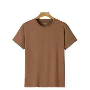 T-shirt pour homme en coton 100% de haute qualité, logo personnalisé, tissu doux et confortable, impression lourde - Product Image 5