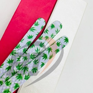 แหนบต่อขนตาปรับแต่งโลโก้ได้ตามต้องการด้ามจับแข็งแรงเคลือบกระดาษสแตนเลสทนทานปลายแหลมสวยงาม - Product Image 4