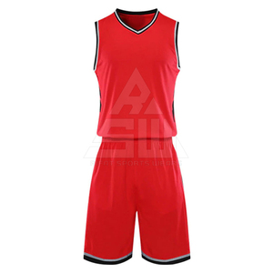 Uniforme de Baloncesto Sublimado de Secado Rápido, Transpirable, de Color Liso, en Diferentes Estilos, para Hombre, Talla Grande - Product Image 1
