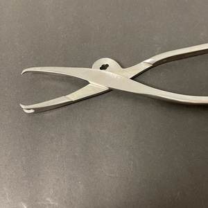 Instruments de chirurgie orthopédique médicale Bishop Bone Holding Forceps 12 "Mâchoire réglable avec cliquet en acier inoxydable ISO CE - Product Image 4